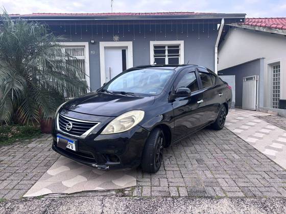 NISSAN VERSA 1.6 16V FLEX SV 4P MANUAL NISSAN VERSA 1.6 16V FLEX SV 4P MANUAL
